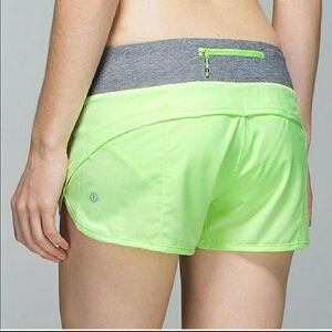 Lululemon speed shorts size 10